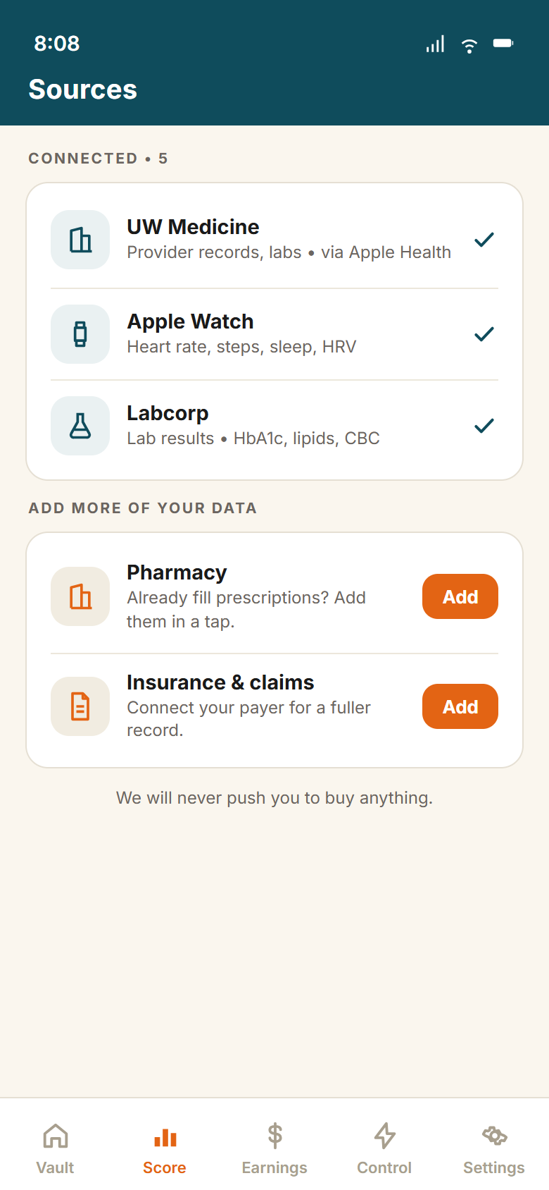 Community Health app: connect clinic and community data sources